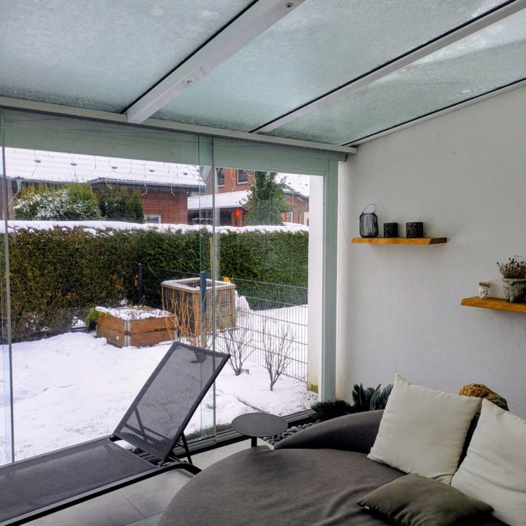 Wintertage im Wintergarten nutzen. Herford