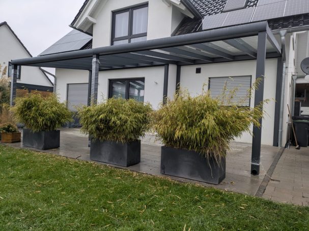 Freistehende Überdachung in Bielefeld