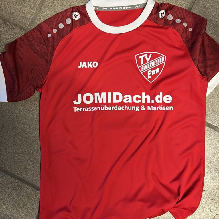 JOMIDach sponsert das TV Elverdissen TEAM E3